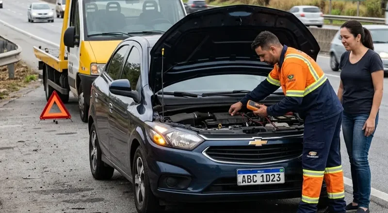 Auto socorro 24h em Jacareí – pane elétrica, mecânica e bateria fraca